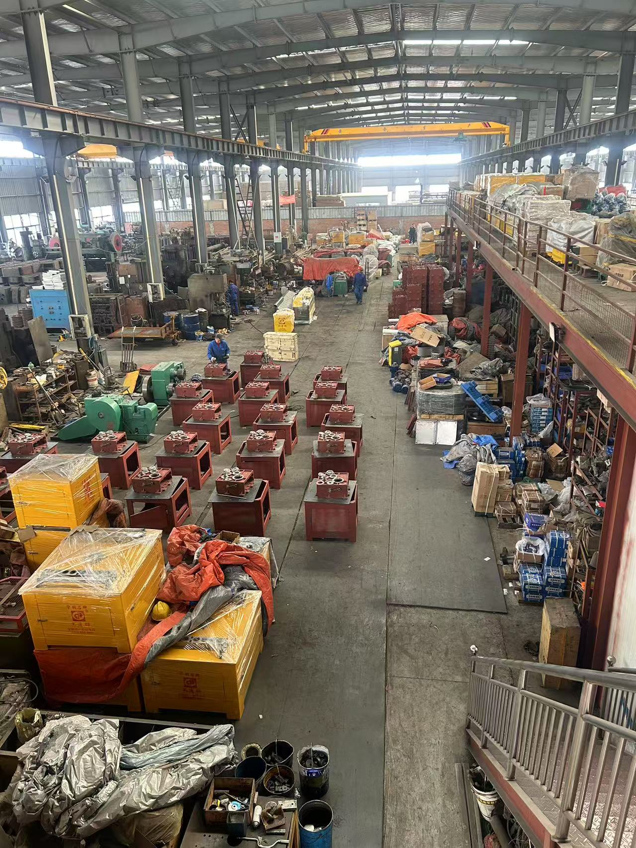 Machining and finished-machine packing